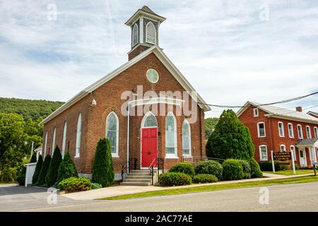 St Johns Chiesa Riformata, 1698 Woodbury Pike, Loysburg, PA Foto Stock