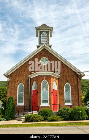 St Johns Chiesa Riformata, 1698 Woodbury Pike, Loysburg, PA Foto Stock