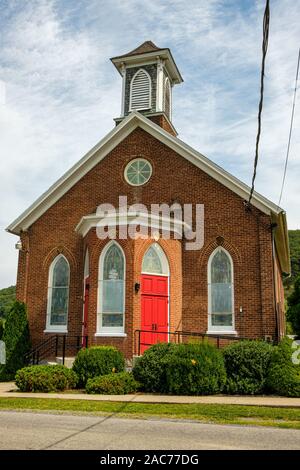 St Johns Chiesa Riformata, 1698 Woodbury Pike, Loysburg, PA Foto Stock