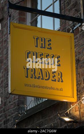 Il formaggio Trader shop a York Regno Unito Foto Stock