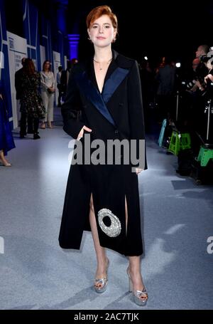 Jessie Buckley frequentando il ventiduesimo British Independent Film Awards tenutosi presso Old Billingsgate, Londra. Foto Stock