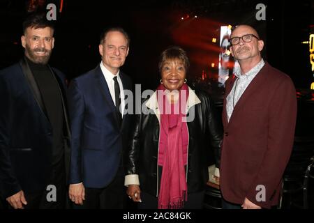 Dallas, Texas, Stati Uniti d'America. 29 Nov, 2019. assiste gli AHF Giornata Mondiale dell Aids concerto presso la fabbrica di bomba, Novembre 29, 2019 in Dallas Texas. Photo credit: Walik Goshom/Mediapunch/Alamy Live News Foto Stock