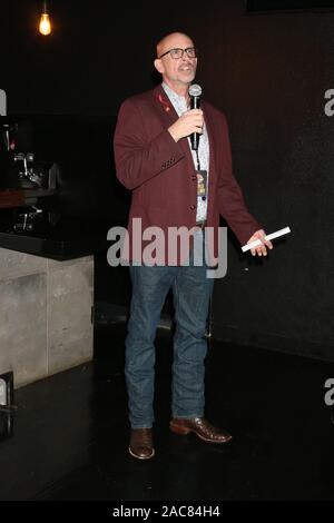 Dallas, Texas, Stati Uniti d'America. 29 Nov, 2019. assiste gli AHF Giornata Mondiale dell Aids concerto presso la fabbrica di bomba, Novembre 29, 2019 in Dallas Texas. Photo credit: Walik Goshom/Mediapunch/Alamy Live News Foto Stock