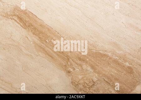 Ideale texture di travertino come parte del disegno. Foto Stock