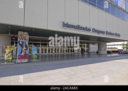 Berlino ICC, il Centro Congressi Internazionale Foto Stock