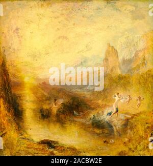 JMW Turner, Glauco e Scilla, pittura, 1841 Foto Stock