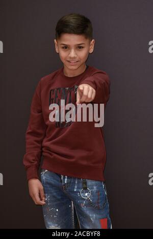 Italia, Roma, dicembre 02, 2019. Photocall del film "L'immortale" - nella foto: Giuseppe Aiello foto di Fabio Mazzarella/Sintesi/Alamy Stock Photo Foto Stock