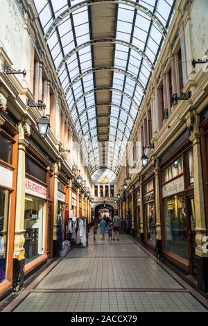 Hepworth Shopping Arcade Arcade, 1897, Kingston upon Hull, East Riding, nello Yorkshire, Inghilterra Foto Stock