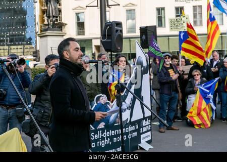 Clara Ponsati supporto di Glasgow Foto Stock