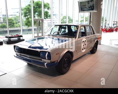 1969 Nissan Skyline 2000 GT-R (vincitore assoluto spec di JAF GP nel 1969, n. 39) per la Nissan sede centrale globale Gallery. Foto Stock