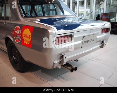 1969 Nissan Skyline 2000 GT-R (vincitore assoluto spec di JAF GP nel 1969, n. 39) per la Nissan sede centrale globale Gallery. Foto Stock
