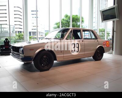 1969 Nissan Skyline 2000 GT-R (vincitore assoluto spec di JAF GP nel 1969, n. 39) per la Nissan sede centrale globale Gallery. Foto Stock