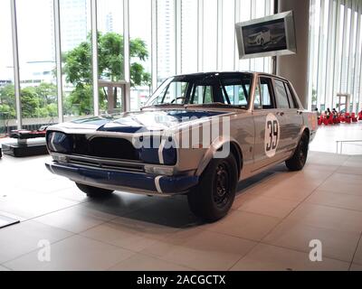1969 Nissan Skyline 2000 GT-R (vincitore assoluto spec di JAF GP nel 1969, n. 39) per la Nissan sede centrale globale Gallery. Foto Stock