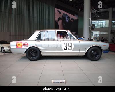 1969 Nissan Skyline 2000 GT-R (vincitore assoluto spec di JAF GP nel 1969, n. 39) per la Nissan sede centrale globale Gallery. Foto Stock