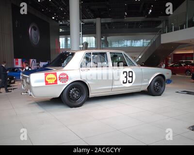 1969 Nissan Skyline 2000 GT-R (vincitore assoluto spec di JAF GP nel 1969, n. 39) per la Nissan sede centrale globale Gallery. Foto Stock