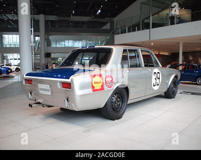 1969 Nissan Skyline 2000 GT-R (vincitore assoluto spec di JAF GP nel 1969, n. 39) per la Nissan sede centrale globale Gallery. Foto Stock