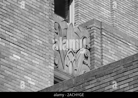 Design Art Deco in Bellingham torri edificio, Bellingham, nello stato di Washington, USA Foto Stock