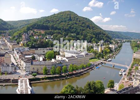 Bad Ems an der Lahn, Renania-Palatinato, Germania, Europa Foto Stock