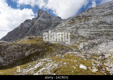 Il Breithorn in Steinernes Meer, Bavaria Foto Stock