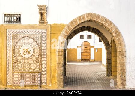 Oriental lane in Marocco Foto Stock