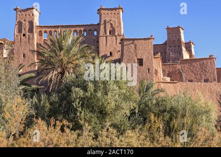 Ait Benhaddou, Marocco, Nordafrika Foto Stock