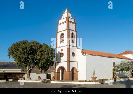 Il bellissimo San Domenico chiesa Iglesia Santo Domingo de Guzman, in Tetir, Fuerteventura, Isole Canarie, Spagna Foto Stock