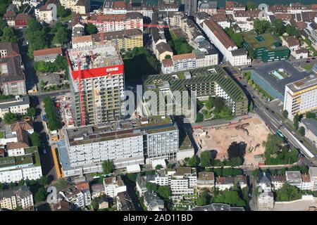 Basel, Svizzera, nuovo biocentre dell'Università di Basilea, Svizzera Foto Stock