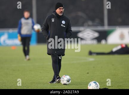 Gelsenkirchen (Germania). 03 Dic, 2019. firo: 03.12.2019, calcio, 2019/2020 1. Credito: dpa picture alliance/Alamy Live News Foto Stock