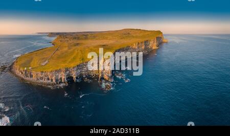 Scogliere Latrabjarg, Westfjords, Islanda Foto Stock