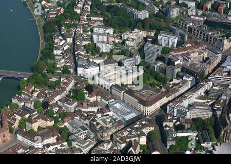 Basilea Città Museo di Arte banche Foto Stock