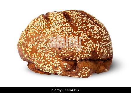 Pane di segale con semi di sesamo Foto Stock