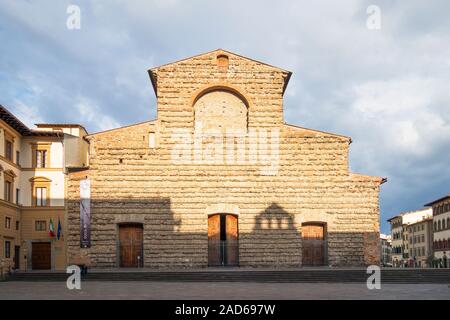 Basilica di san lorenzo nella città di Firenze, Toscana, Italia. Foto Stock