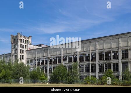 White Lady (ex filanda edificio) Foto Stock