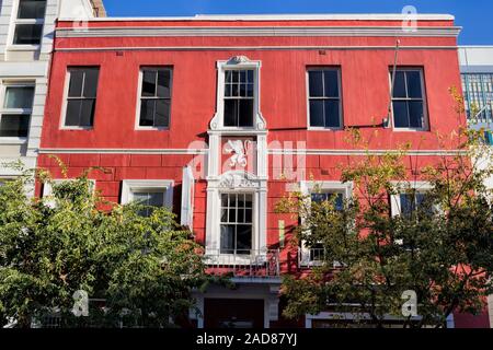 Cape Town, vecchia casa Foto Stock