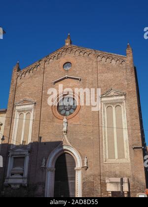 Santa Eufemia chiesa in Verona Foto Stock