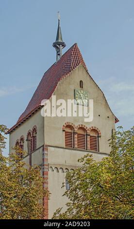 Minster Santa Maria e Markus, isola di Reichenau, il lago di Costanza Foto Stock