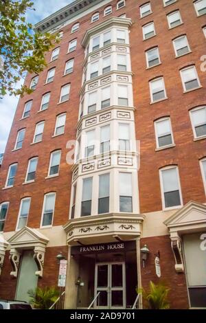 Un enorme edificio residenziale di appartamenti in Pennsylvania, Philadelphia Foto Stock