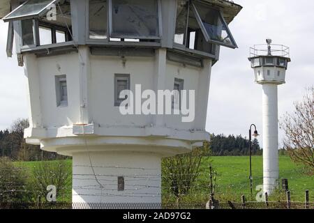 Museo German-German Mödlareuth Foto Stock