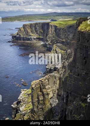 Scogliere di Moher in Irlanda Foto Stock