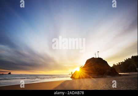 Olympic coast Foto Stock