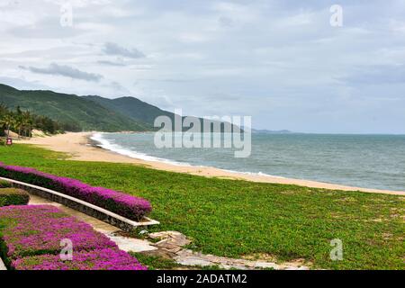 Bei luoghi sull'isola di Sanya Foto Stock