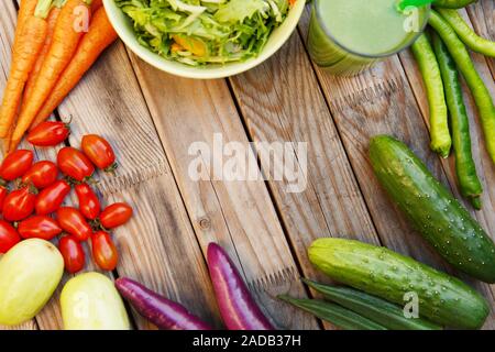 Ortaggi freschi Foto Stock