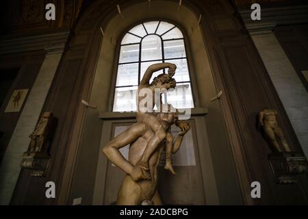 Il 19 novembre 2019. Immagini da Roma Italia - all'interno del Museo del Vaticano. Immagini diverse dall'interno del museo. Foto Stock
