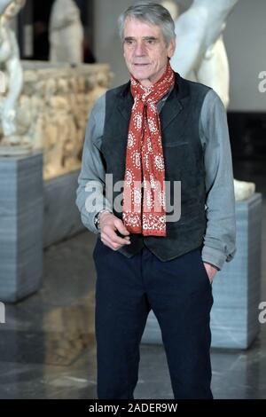 Madrid, Spagna. 04 Dic, 2019. Jeremy Irons durante la premiere "pittori e re del Prado a Madrid, mercoledì 4 dicembre 2019 Credit: CORDON PREMERE/Alamy Live News Foto Stock