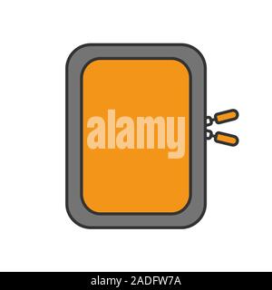 Gadget custodia protettiva icona di colore. Isolato illustrazione vettoriale Illustrazione Vettoriale