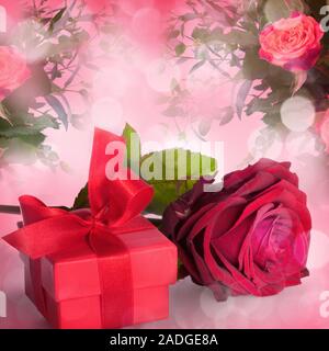 Compleanno,dono,valentine Foto Stock