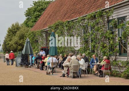 Il Salto di lepre/ristorante cafe, WYKEN vigneti, Stanton, vicino a Bury St Edmunds, Suffolk, East Anglia, England, Regno Unito Foto Stock