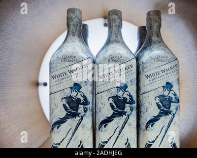 Johnnie Walker gioco di troni di Scotch whisky. Foto Stock