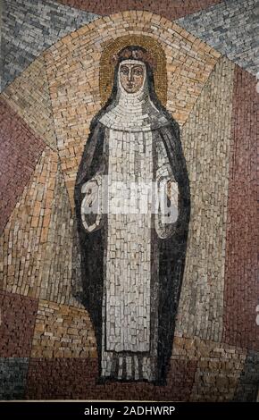 Mosaico di Santa Rosa de Lima, Lima. Perù Foto Stock