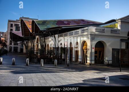 Mercado de Santa Caterina, Barcellona, Spagna Foto Stock